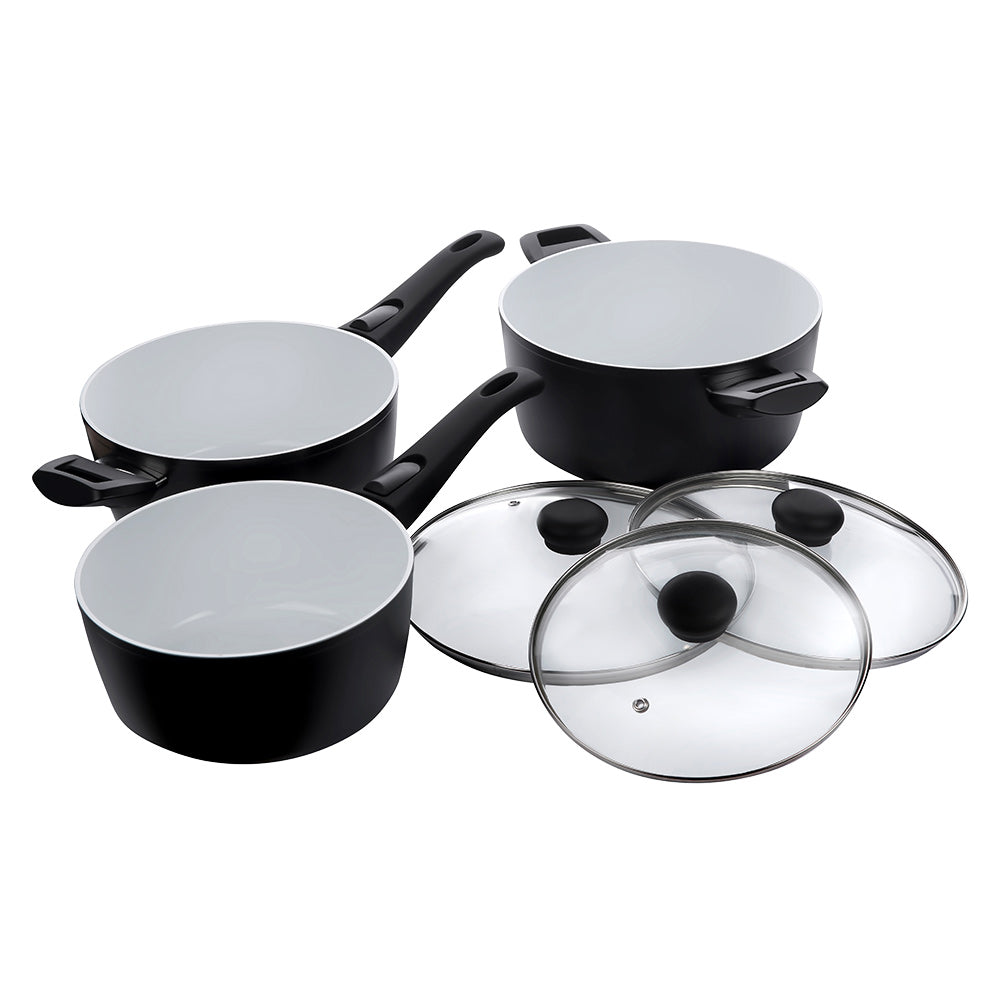 3 x P600 Saucepan & Casserole Set