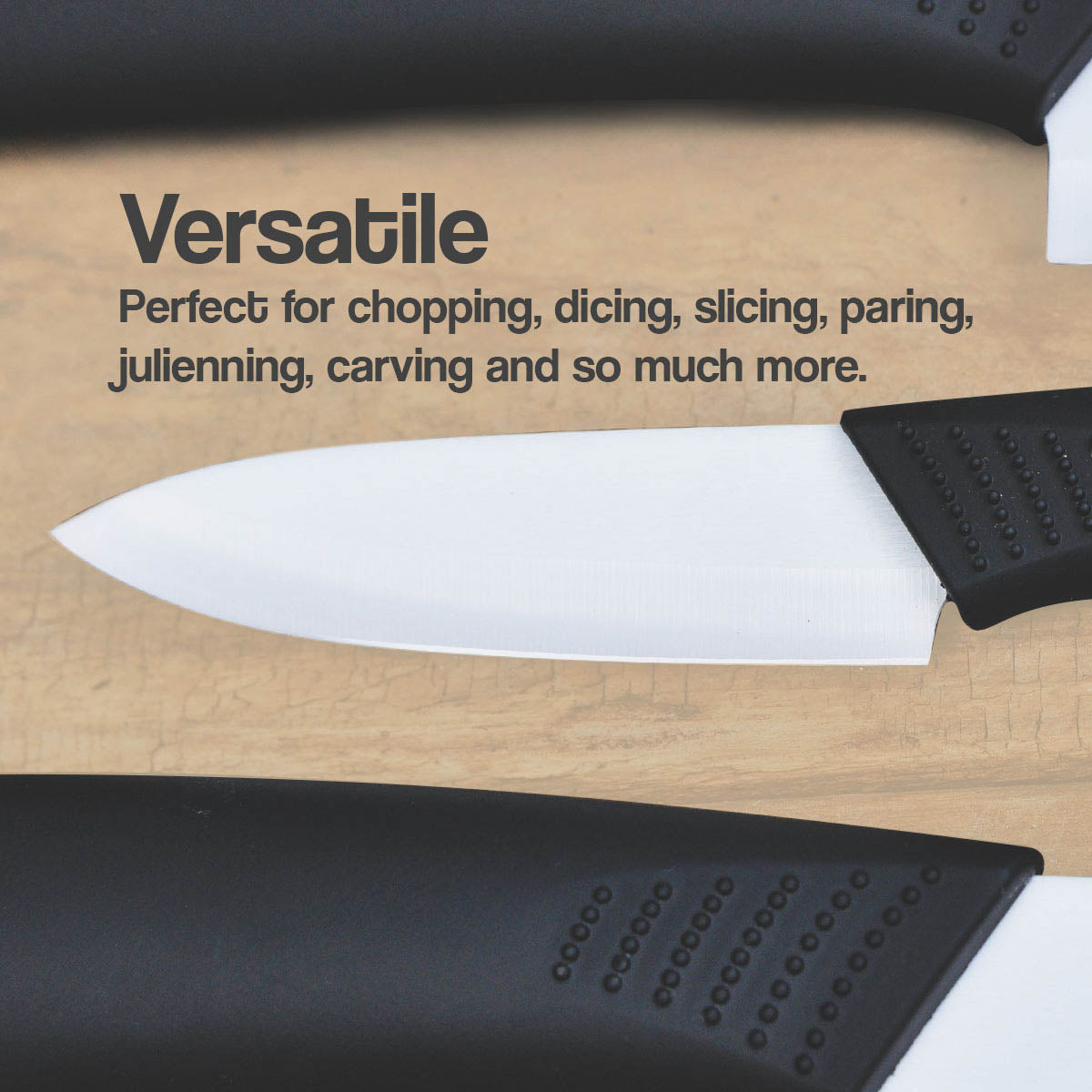 P600 3-Piece Ceramic Knives Essentials Set