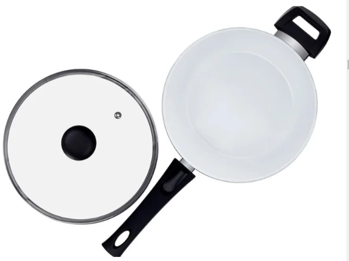 P600 12" Ceramic-Coated Wok: Superior Non-Stick Performance for Every Meal