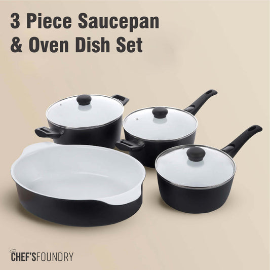 P600 Saucepan & Oven Dish Set