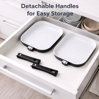 P600 Ceramic 12" Grill Pan