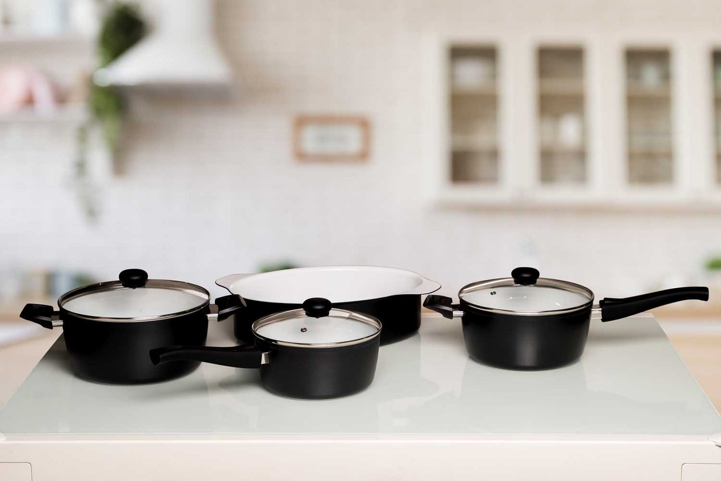 3 x P600 Saucepan & Oven Dish Set