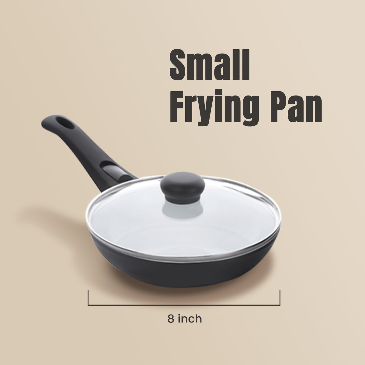 2 x P600 Cookware Frying Pan Set