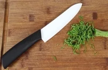 4 inch P600 paring knife chopping herbs