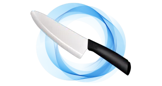 P600 8 inch ceramic chef's knife
