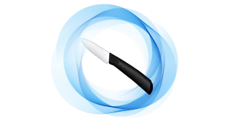 P600 4 inch ceramic paring knife