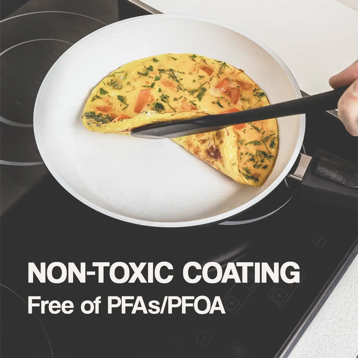 3 x P600 Cookware Frying Pan Set